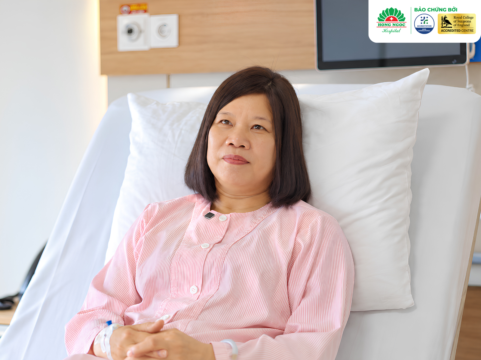 Sức khỏe chị Hằng hiện ổn định, tiếp tục được theo dõi và điều trị theo chỉ định của bác sĩ.