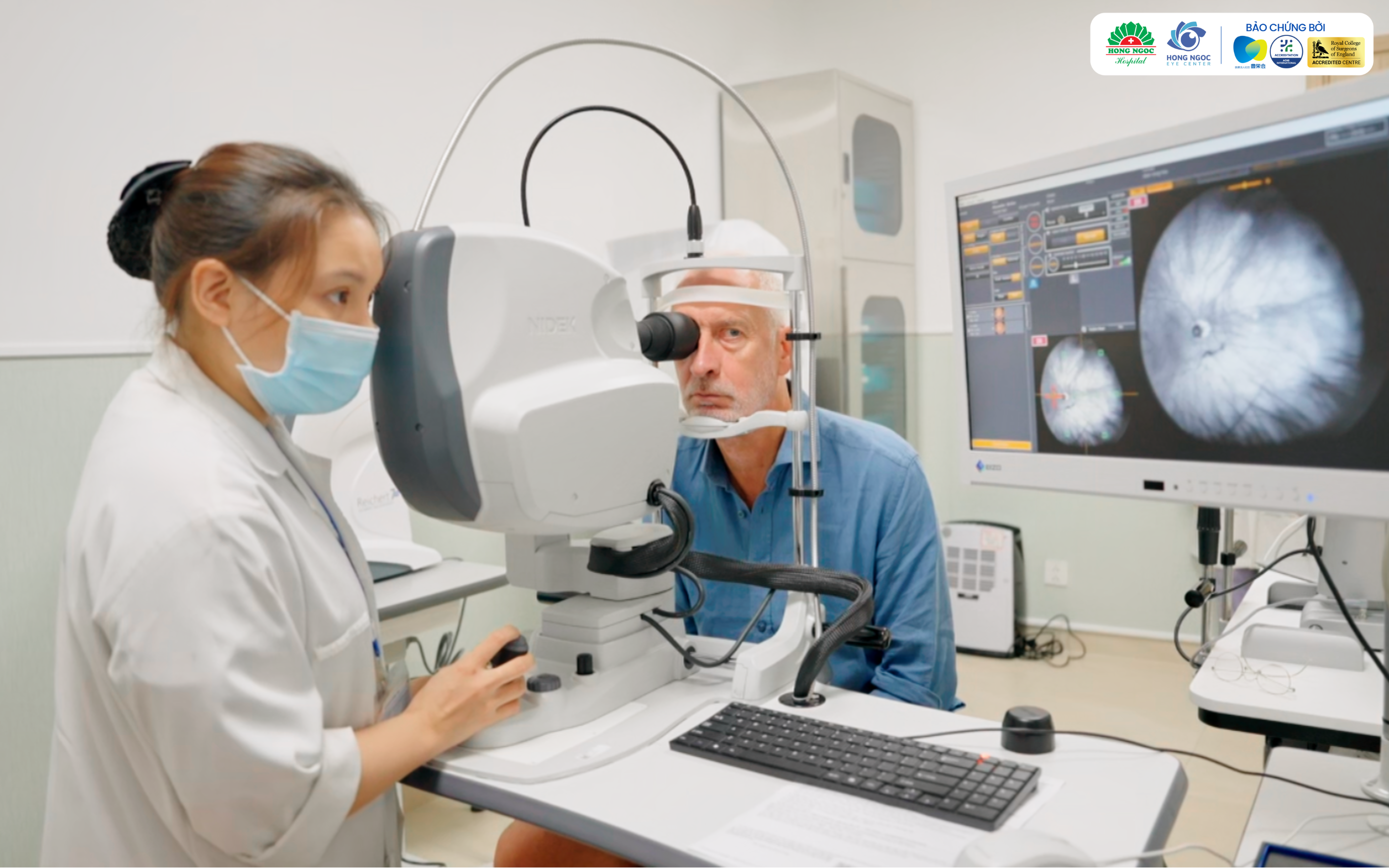 The Mirante system by Nidek, Japan supports comprehensive retinal assessment and enables early detection of various ophthalmic diseases.