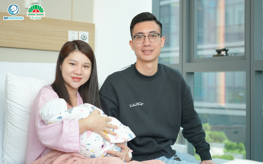 Ca IVF thành công tại IVF Hồng Ngọc - Phúc Trường Minh