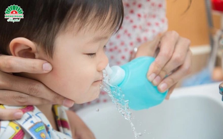 chăm sóc trẻ bị viêm phế quản