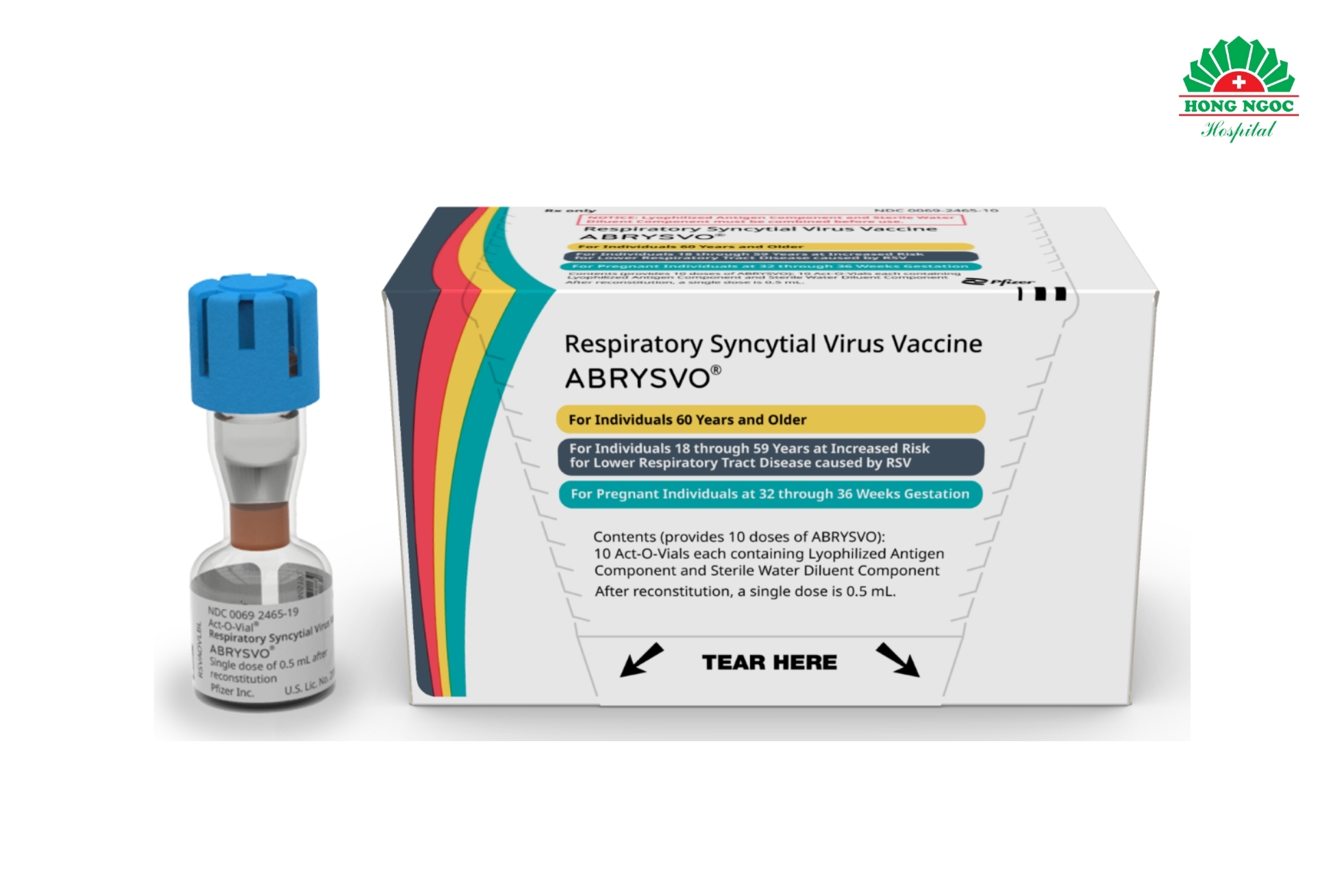 Vaccine Abrysvo phòng ngừa bệnh hô hấp do virus hợp bào hô hấp (RSV)