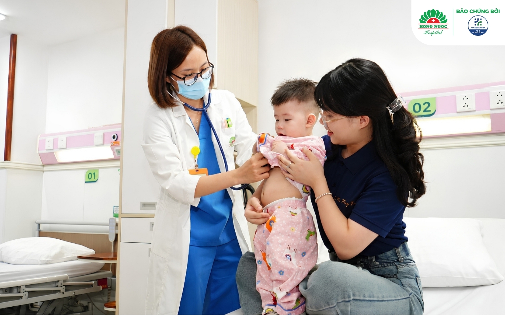 BVĐK Hồng Ngọc Yên Ninh là địa chỉ khám nhi uy tín và điều trị hiệu quả cho trẻ ở khu vực trung tâm Hà Nội