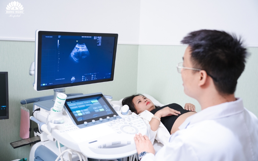 Ultrasonography enables accurate detection of uterine fibroids.