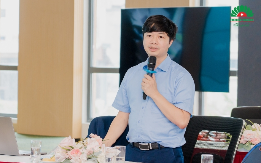 ThS.BSCKII. Đồng Phú Khiêm phát biểu tại Hội thảo