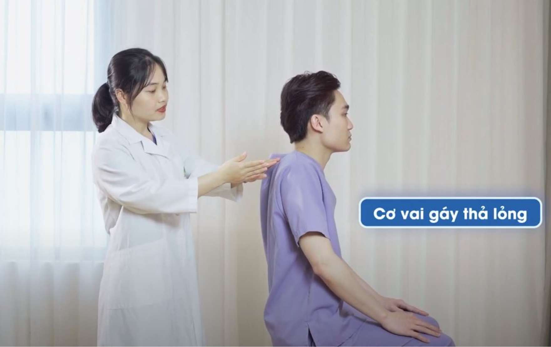 bài tập giảm đau cổ vai gáy