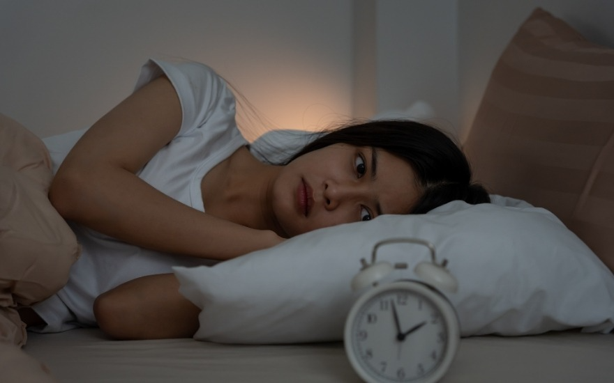 Mệt mỏi ở mẹ bầu đôi khi do thiếu ngủ
