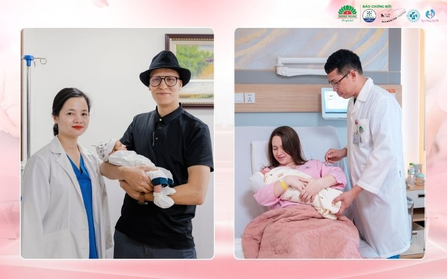 Nhiều gia đình quốc tế an tâm đón con yêu chào đời tại BVĐK Hồng Ngọc