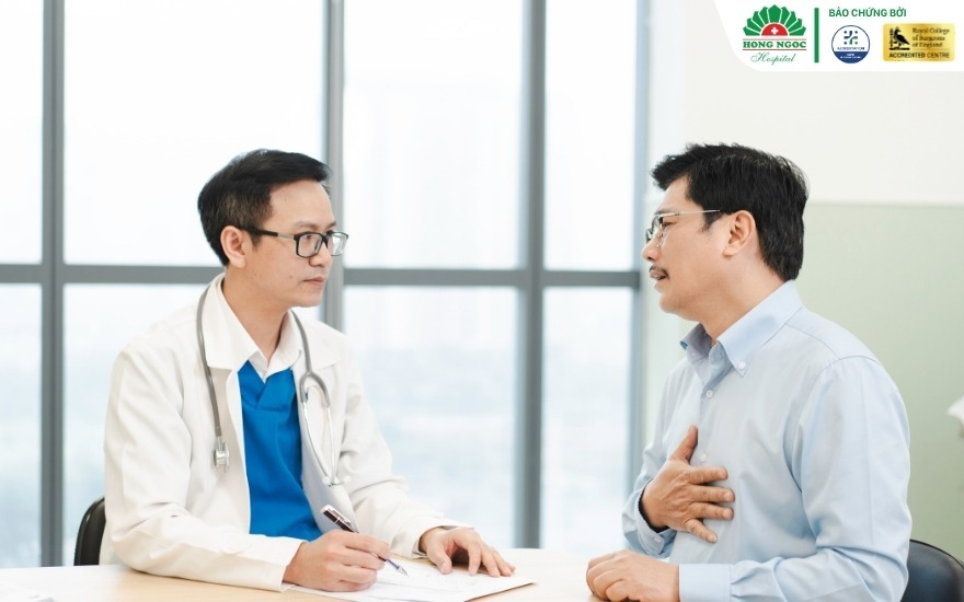 Khám và tư vấn bệnh lý tim mạch tại BVĐK Hồng Ngọc