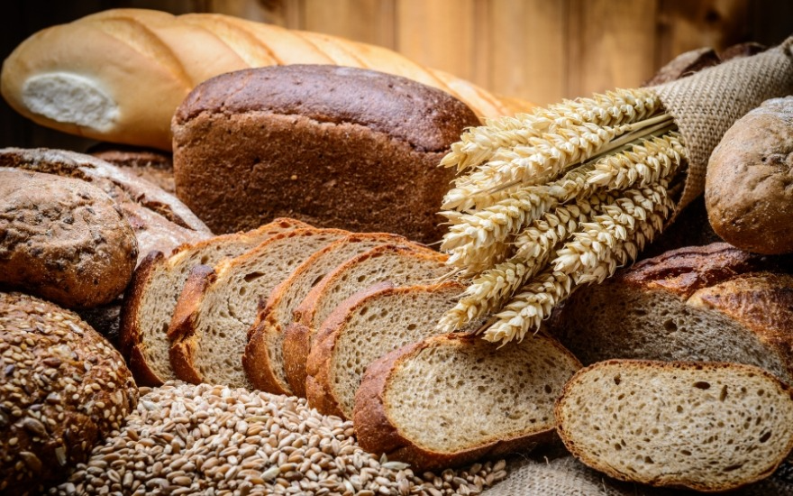 Bánh mì nguyên cám chứa hàm lượng chất xơ cao