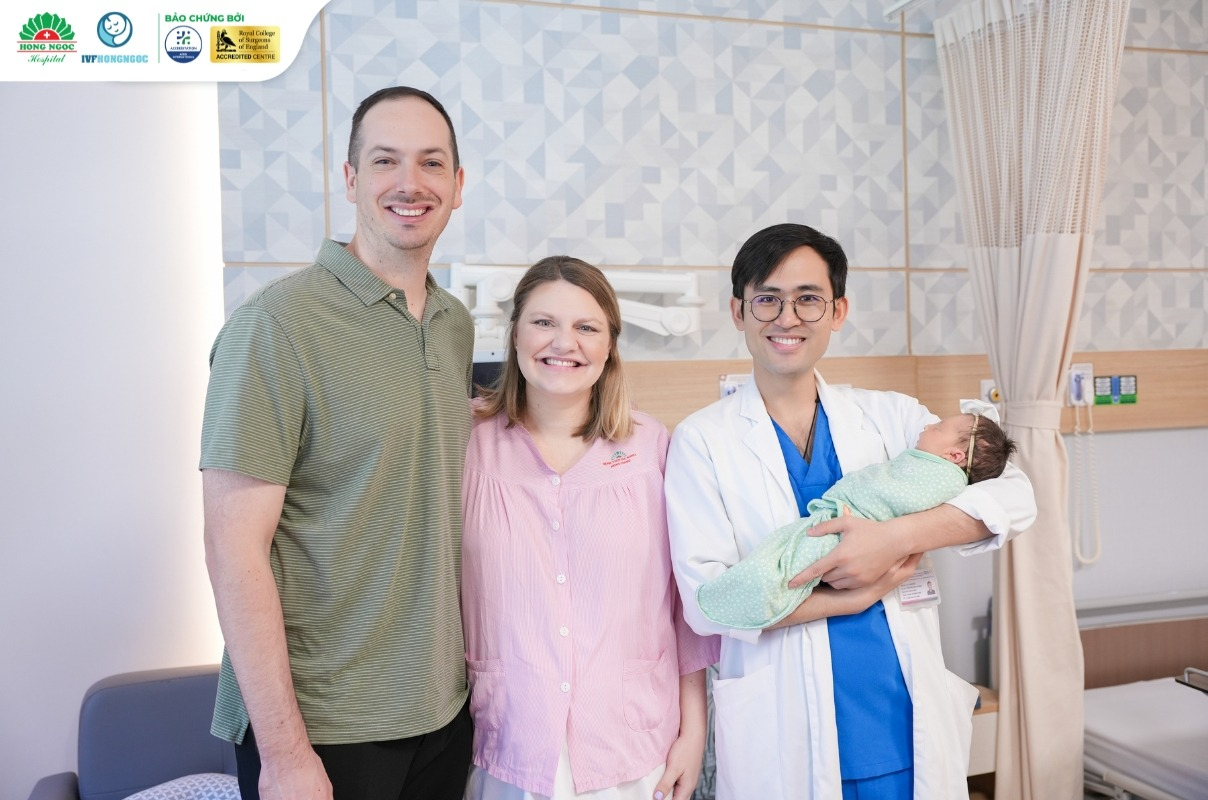 IVF Hong Ngoc has helped many international couples successfully achieve their dream of parenthood. 