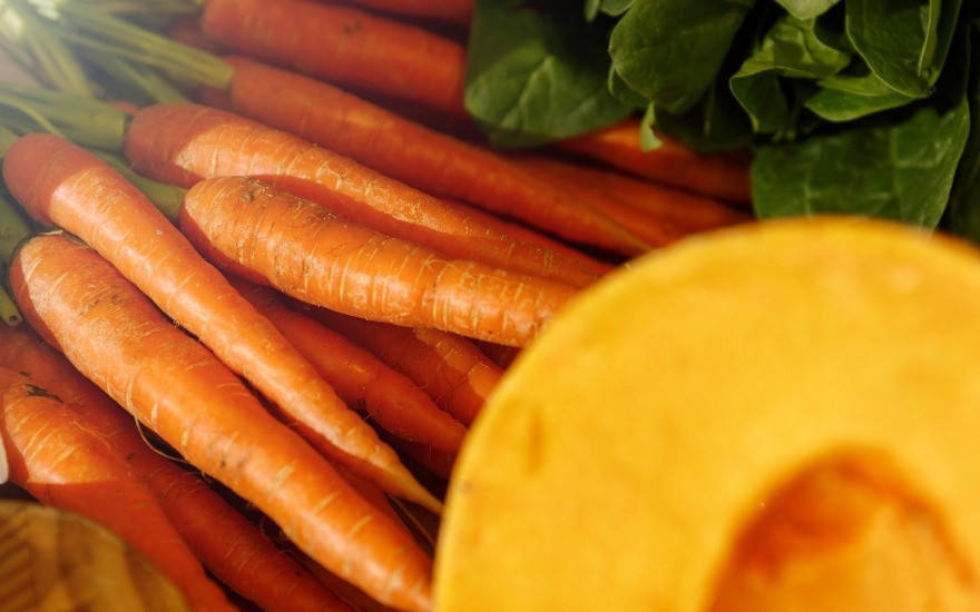 Bí đỏ cà rốt chứa nhiều vitamin A