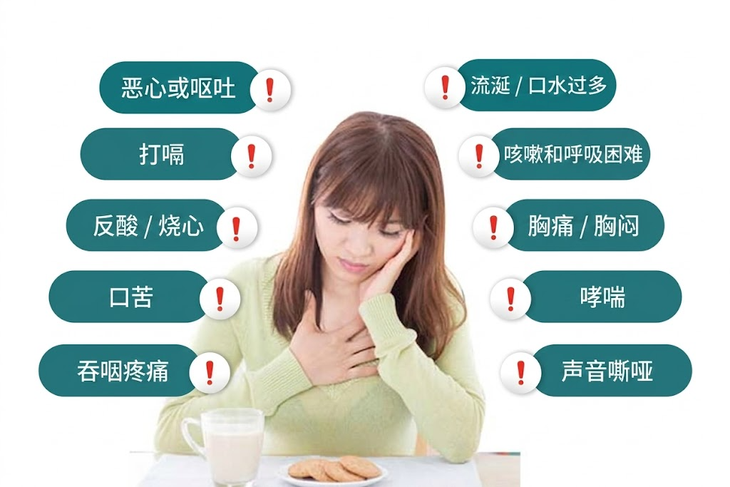 孕妇胃食管反流的的临床症状