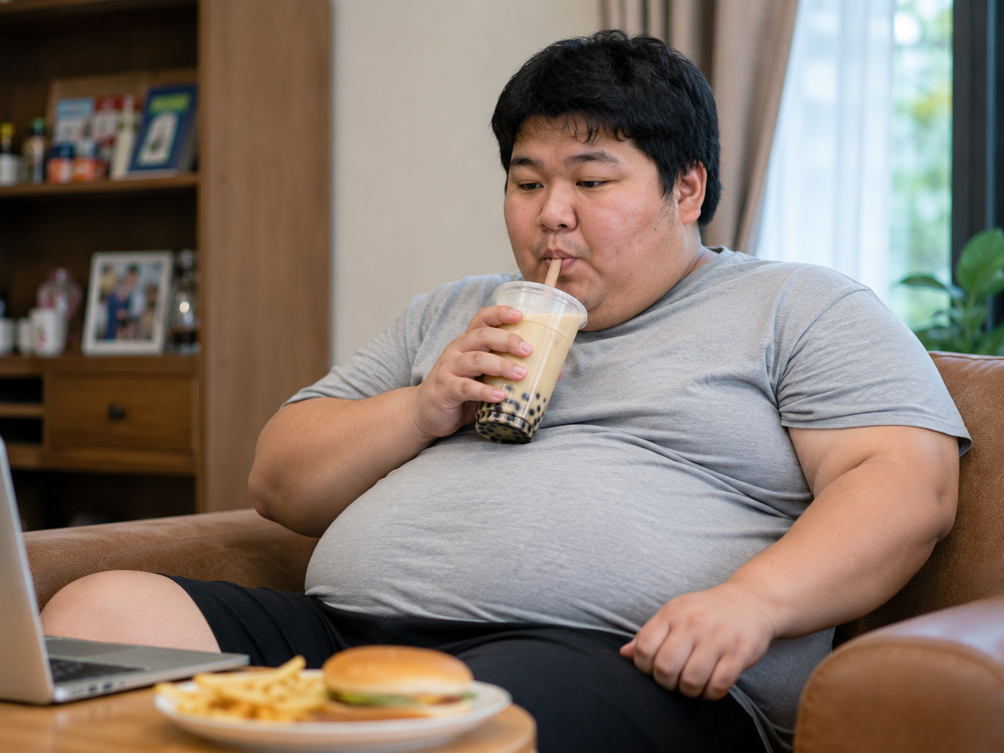 Thói quen ăn đồ nhiều năng lượng gây tăng cân