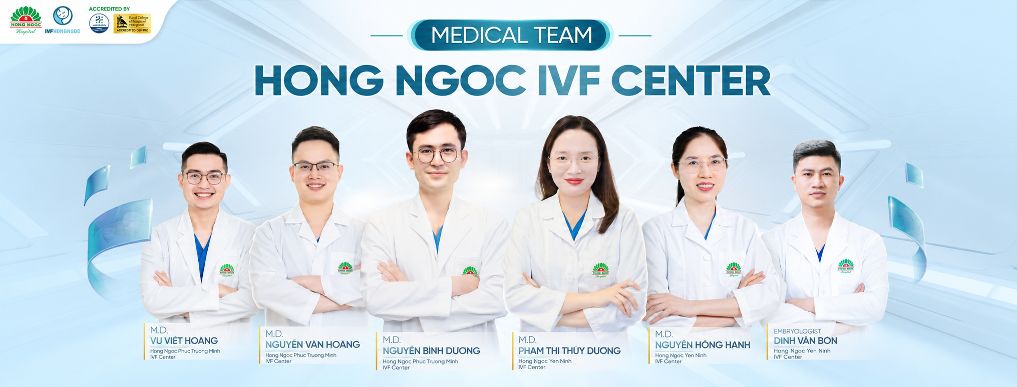 Meet the leading fertility specialists at IVF Hong Ngoc Center