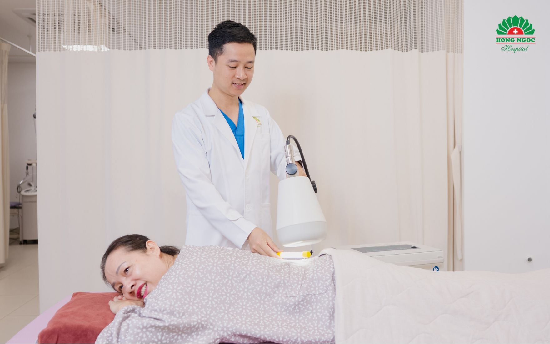 Sóng cao tần tập trung nhiệt lượng tại 1 vùng điều trị