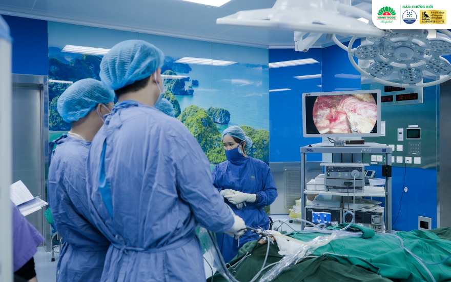 Quy trình mổ nội soi tuyến giáp