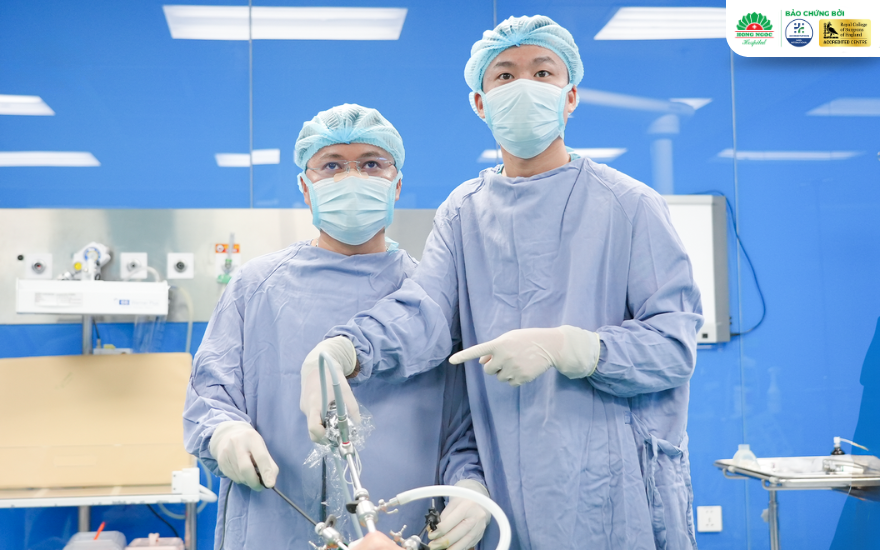 Bệnh viện Đa khoa Hồng Ngọc - Phẫu thuật mổ nội soi tuyến giáp an toàn, hiệu quả