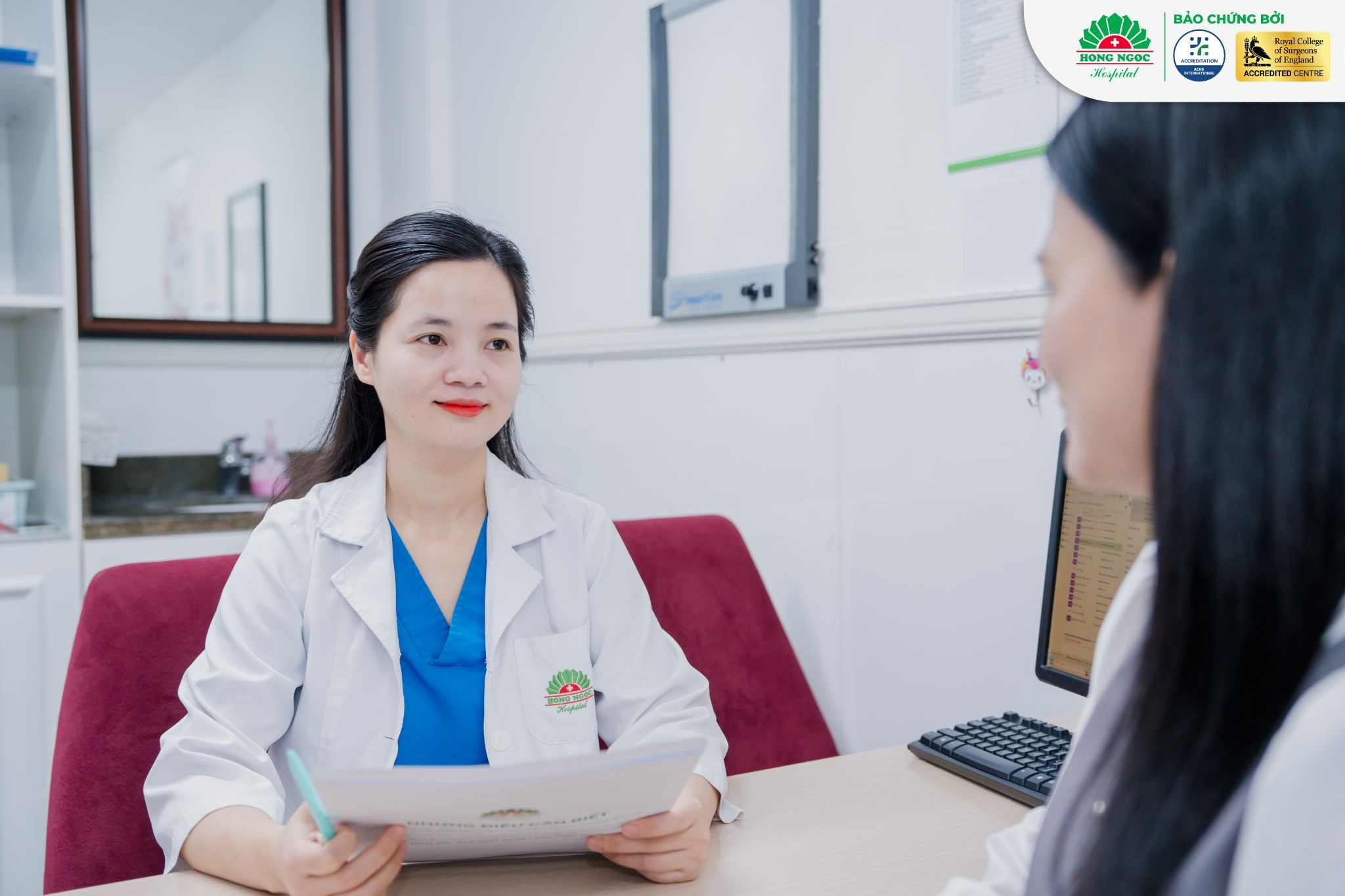 Bệnh viện Đa khoa Hồng Ngọc (Yên Ninh) được đông đảo chị em tin tưởng lựa chọn để khám và chữa bệnh phụ khoa.