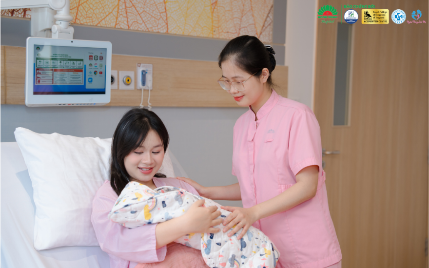 Feel confident throughout pregnancy, childbirth, and postpartum care with the Hong Ngoc Healthcare System.