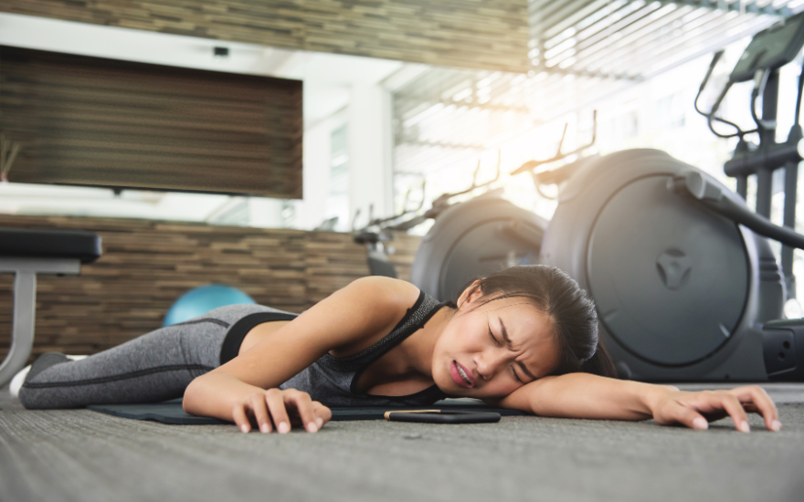 Người dễ hụt hơi khi tập gym cần được bác sĩ tư vấn trước khi tập