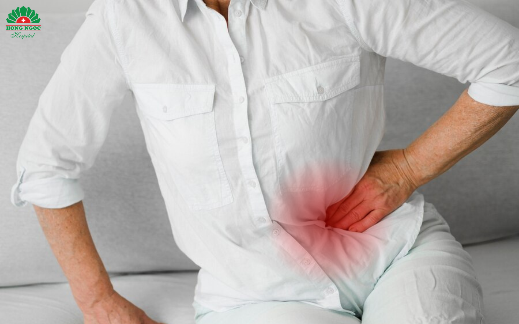 Severe pain in the lower back, flank, or lower abdomen may be a symptom of kidney stones