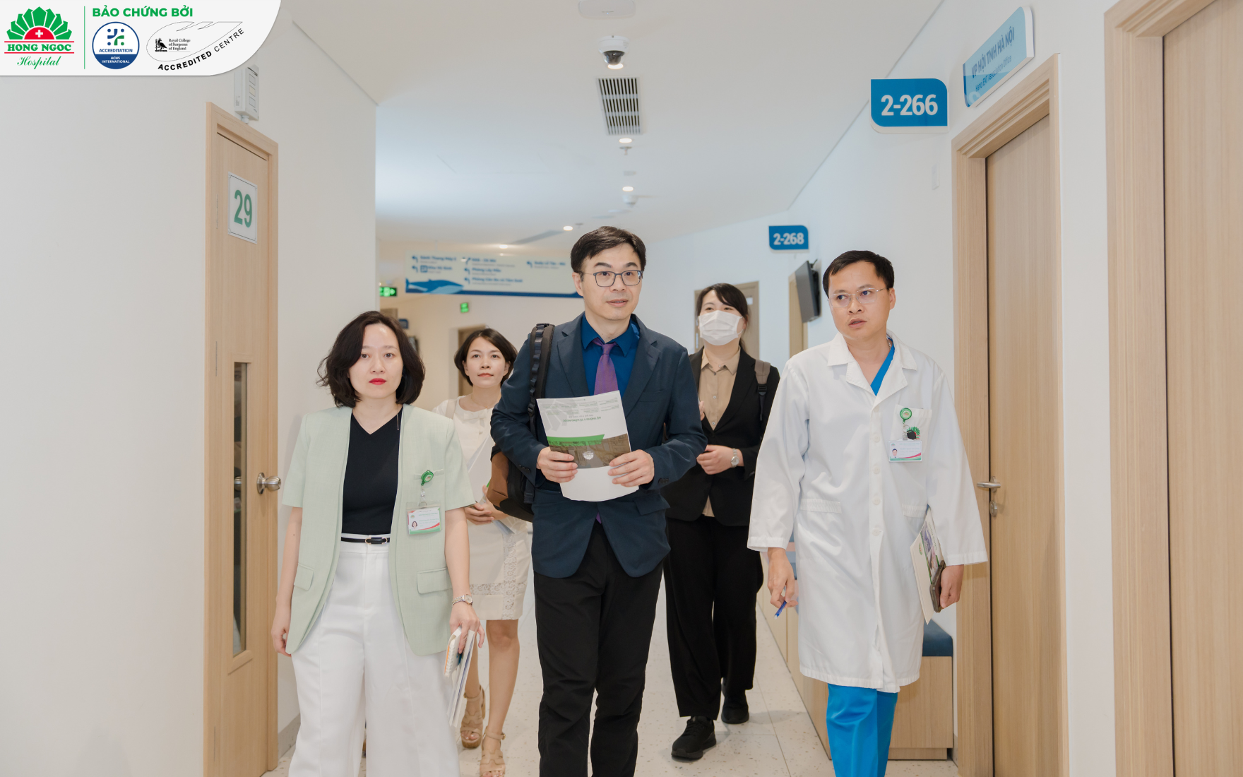 Visiting and working at key units, including the Department of Otolaryngology (ENT) & Head and Neck Surgery, the Oncology Center, and the Inpatient Oncology Unit