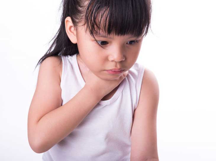 hít sặc ở trẻ em