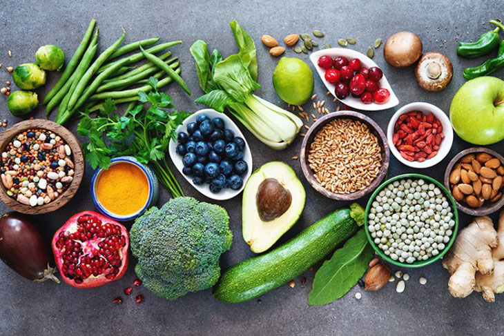 Chế độ ăn uống lành mạnh tốt cho gan