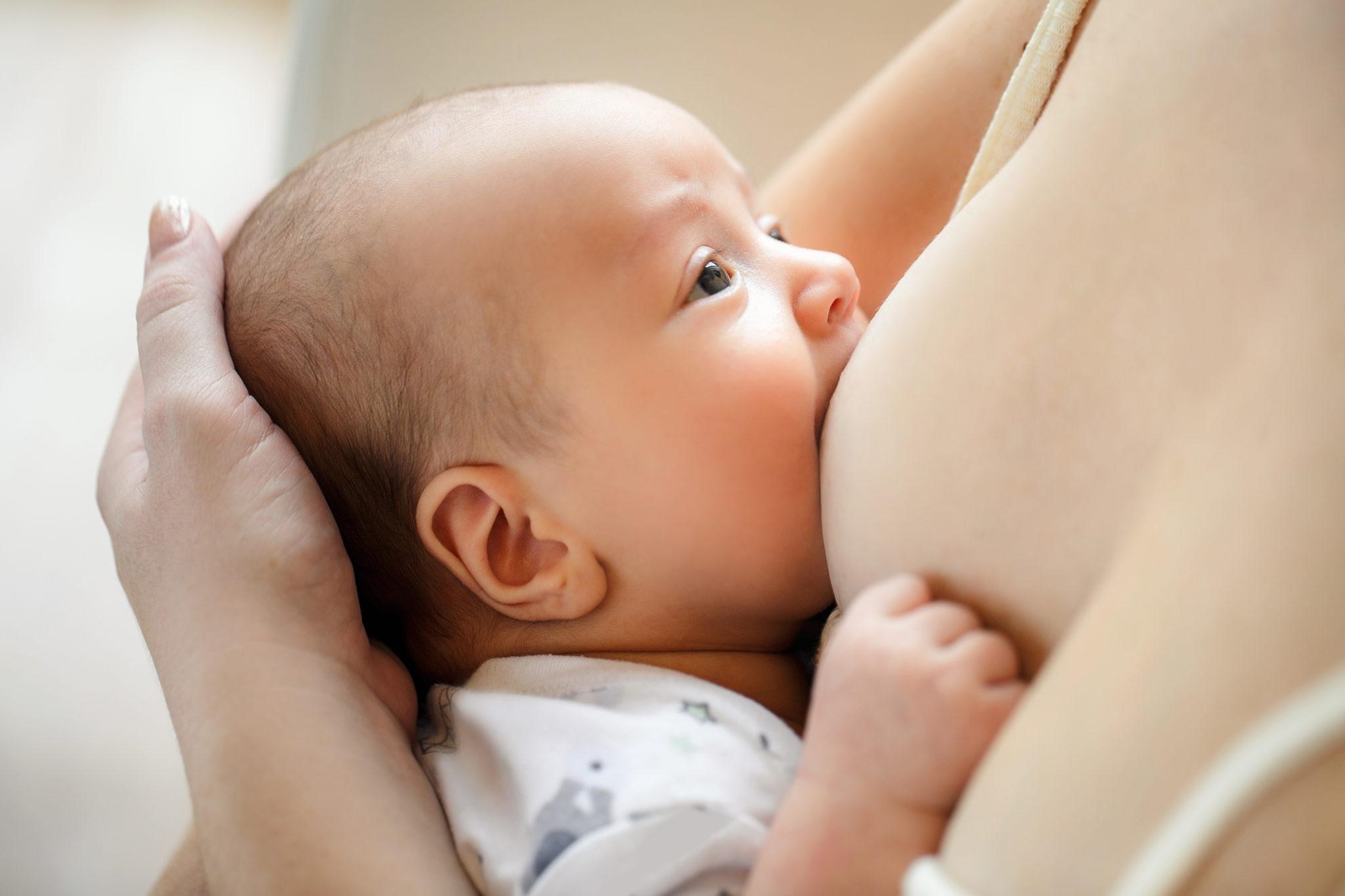 Dấu hiệu bé đòi bú