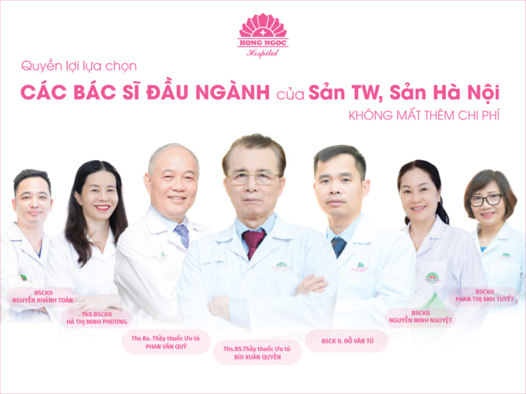 Bác sĩ sản phụ khoa tại Bệnh viện Hồng Ngọc