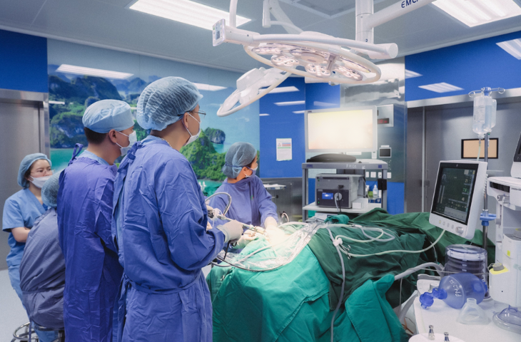 Phẫu thuật nội soi ung thư giáp đường miệng
