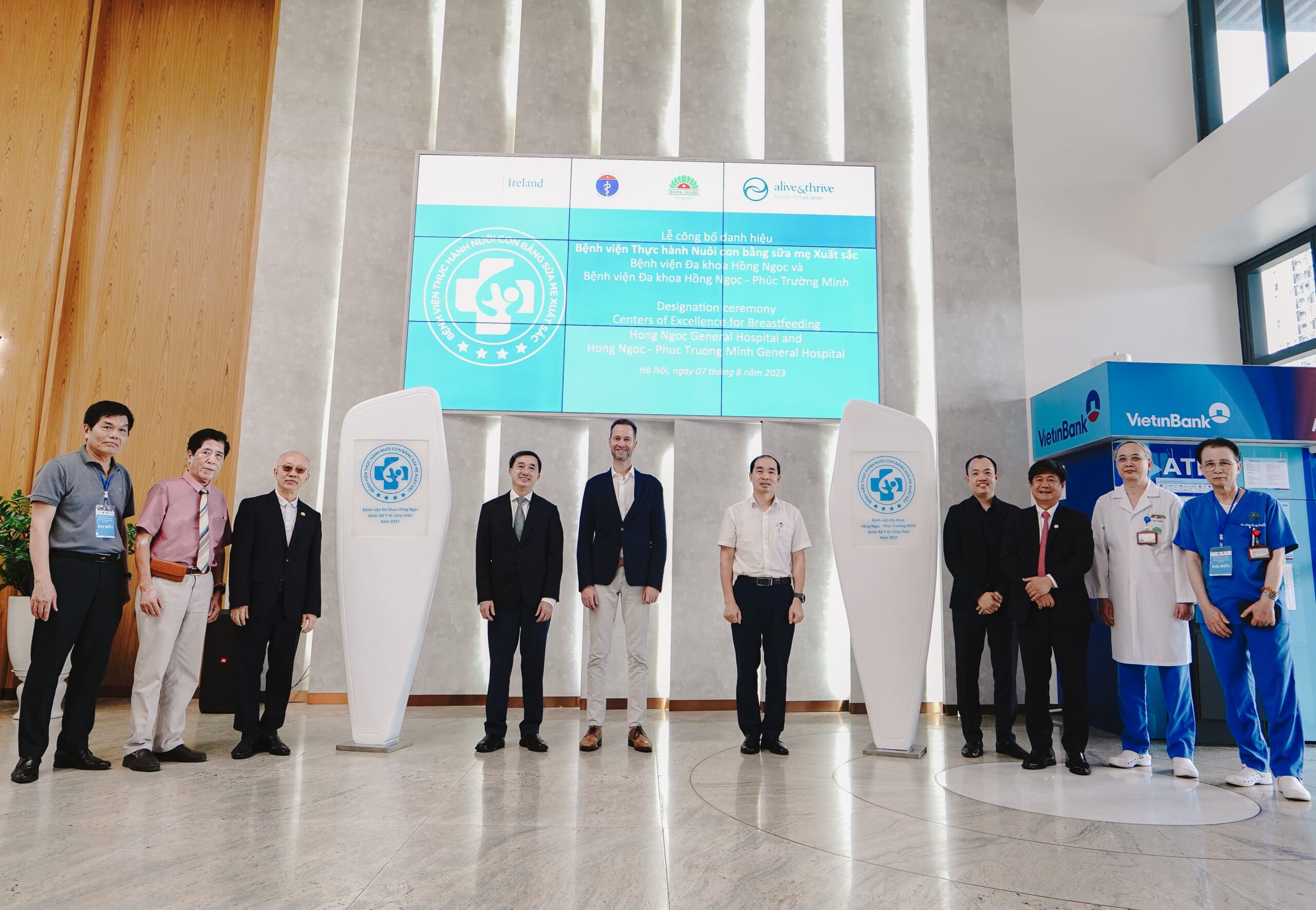 Bệnh viện Thực hành Nuôi con bằng sữa mẹ xuất sắc